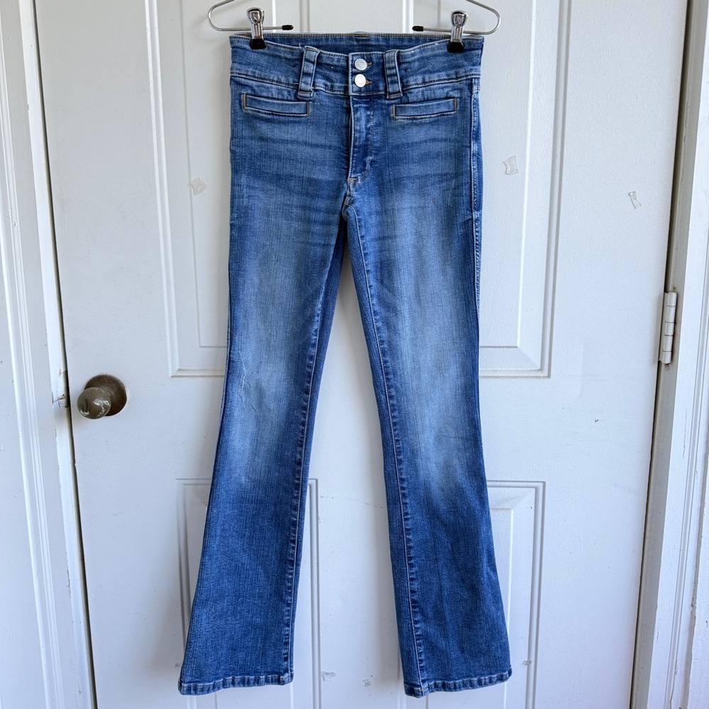 H&M Light Wash Bootcut‎ Denim Jeans | Size US 20 | Low Rise Fit